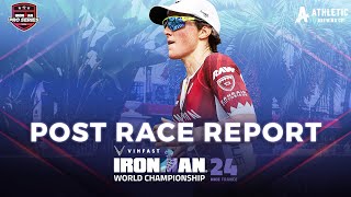 VinFast IRONMAN World Championship Nice  Atheltic Brewing PostRace Report [upl. by Kcaj]