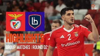 Sport Lisboa e Benfica vs Limoges Handball  Group Matches R2  EHF European League Men 202425 [upl. by Secrest]