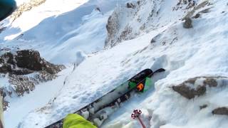 Ian McIntosh Skis the “Y” Couloir in La Grave France Behind the Line Season 7 Episode 1 [upl. by Hanfurd]