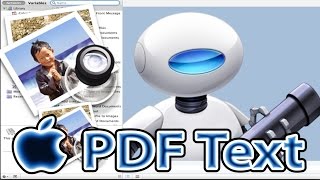 How to Extract TEXT from PDF on macOS  Convert PDF to TEXT in Automator Workflow [upl. by Katrina]