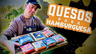 Probando Quesos pa’ Hamburguesa ¡el Mejor y el Peor 😬🔥 probando weas [upl. by Gasperoni946]