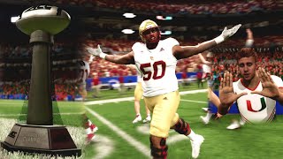 College Football 25  ACC Championship vs Boston College Road to Glory [upl. by Summer]