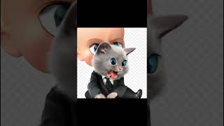 cartoon boss change into cat shortvideo ai tools [upl. by Hagi658]