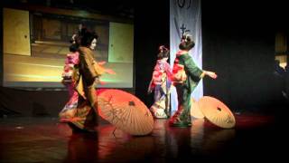 quotGejszaartquot  taniec gejsz shamiseny geisha danceampshamisens [upl. by Yecnahc]