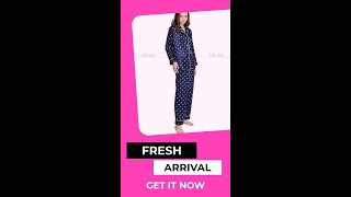 ⚡Buy Women Polka Dots Pajama Set exclusively at LeStyleParfaitcom 👈 [upl. by Bohannon]