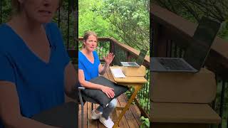 3 Easy Steps to Set Up an Ergonomic Outdoor Desk Improve Posture amp Boost Productivity [upl. by Innis]