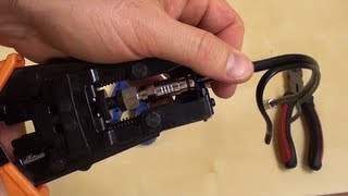 How to connect a bnc connector to RG59 Siamese coax cable [upl. by Catina]