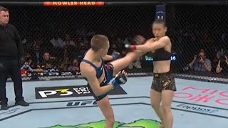 Thug Rose Namajunas vs Weili Zhang [upl. by Ennovehs]