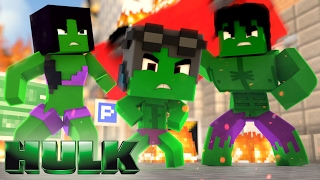 Minecraft Whos Your Family A FAMILIA HULK É A MAIS PODEROSA [upl. by Bevash]