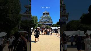 Dotonbori River Osaka Castle Umeda Sky Building in Osaka Japan [upl. by Eirlav]