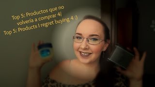 Top 5 Productos que no volveria a comprar 4Top 5 Products I regret buying 4 [upl. by Seline]