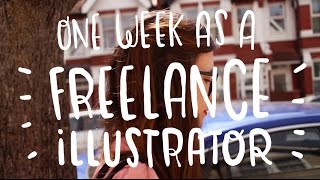 One week as a freelance illustrator  Frannerd [upl. by Pasho]