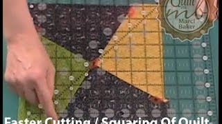 Faster Cutting  Squaring of Quilt Blocks using Qtools On the Dot [upl. by Paxton]