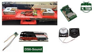 Digitalisierung einer BR 218 von Piko mit MLTrain Sound und Decoder Produktvideo [upl. by Airlia]