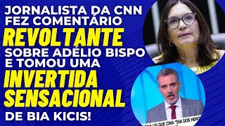 PASSOU O TRATOR BIA KICIS NÃO ACEITA ARGUMENTO RIDÍCULO E DET0NA JORNALISTA DA CNN [upl. by Noyart]