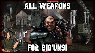 Guards Guide To Ogryn Mauls Rippers Cleavers Stubbers and MORE Weapons  WH40k Darktide [upl. by Jutta]