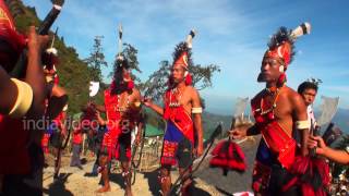 Tribal dance performed by Konyak tribe [upl. by Neelear2]