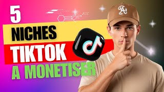 5 niches Tiktok SANS MONTRER SON VISAGE 🎁Bonus [upl. by Franni]