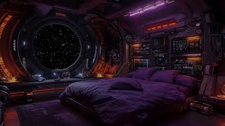 10 Hours Of SciFi Futuristic Spaceship Ambience  SciFi White Noise [upl. by Airitac]