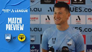 Joe Lolley  Match Preview  Isuzu UTE ALeague [upl. by Atiuqehs51]