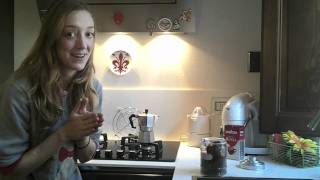 How to Make Italian Espresso In a Moka Coffee Pot [upl. by Ilatfen]