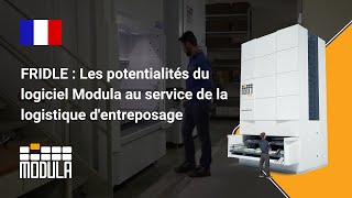 FRIDLE  Les potentialités du logiciel Modula au service de la logistique dentreposage [upl. by Gentes748]