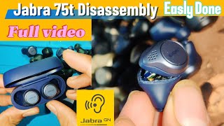 Jabra 75t Disassembly  Replacing the battery in your Jabra 75t earbuds is easy  A stepbystep [upl. by Scherle780]