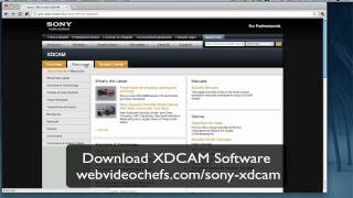 XDCAM Final Cut Pro Log amp Transfer [upl. by Akehsat242]