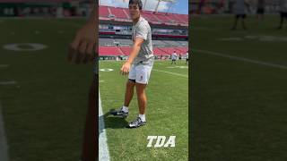 First look at Tyler Buchner before his debut as starting QB for Alabama 👀 [upl. by Lebazi541]