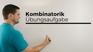 Kombinatorik Anstoßen Übungsaufgabe Stochastik Abzählverfahren  Mathe by Daniel Jung [upl. by Ahsieyn]