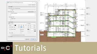 ARCHICAD Tutorial  Mehrere Bemassungstexte gleichzeitig anpassen [upl. by Vally]