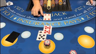 Blackjack  500000 Buy In  SUPER HIGH STAKES SESSION CRAZY 200000 BET FOR THE LAST HAND [upl. by Fanni395]