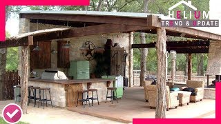 BEST COLLECTION 40 Rustic Outdoor Kitchen Ideas That You May Have Never Seen Before  HELIUM [upl. by Lindsy]