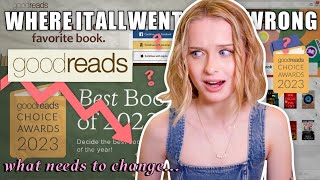 the DOWNFALL of goodreads 😬 [upl. by Ijies39]