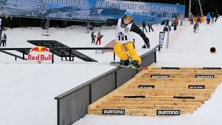 Snowboard Rail Jam in Bulgaria  Red Bull Fragments [upl. by Pansir884]