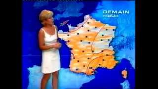 Météo TF1 du 26 Août 2004 Evelyne Dhéliat [upl. by Treblihp]