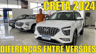 Hyundai Creta 2024  Diferenças entre as versões [upl. by Janina]