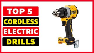 Top 5 Best Cordless Electric Drill 2025 [upl. by Lidstone336]