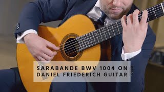 Sarabanda BWV 1004  Johann Sebastian Bach played by Sanel Redžić 2023 [upl. by Laeahcim]