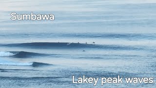 Lakey peak waves Great glassy waves for everyone to enjoy [upl. by Nunciata]