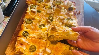 Domino’s style chicken taco pizza recipe😍 recipe food [upl. by Campball254]