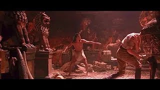 The Jungle Book 1994 Treasure Room Fight Scene  Mowgli Vs Boone [upl. by Tnirb]