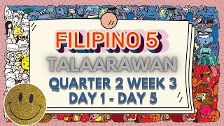 GRADE 5  FILIPINO 5  QUARTER 2 WEEK 3  MELC BASED  SALITANG HIRAM IIPOWERPOINT PRESENTATION [upl. by Nekial]