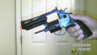 Airsoft Dry Firing HFC HG132 Gas Revolver [upl. by Hau46]