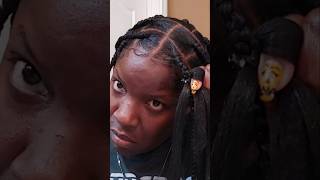 How to Easy Knotless Natural Looking Box Braids Simplecare Naturallooking [upl. by Ludba]