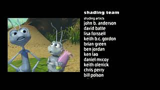 A Bugs Life End Credits Part 1 [upl. by Inerney]