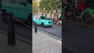 G Wagon Hot cars london 2024 [upl. by Ynaffet761]