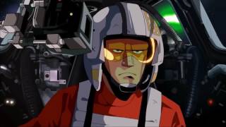 TIE Fighter Remastered  Star Wars Anime Short Film [upl. by Keldon]