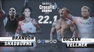 CrossFit Open Workout 221 Live Announcement [upl. by Koblick]