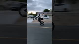 12000w 72v Stealth Bomber Wheelie 🏍️ shorts [upl. by So]